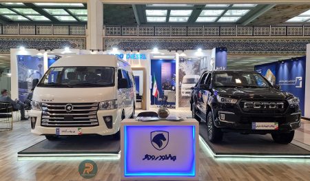 نمایش محصولات جدید ایران خودرو دیزل در نمایشگاه حمل‌ونقل و لجستیک