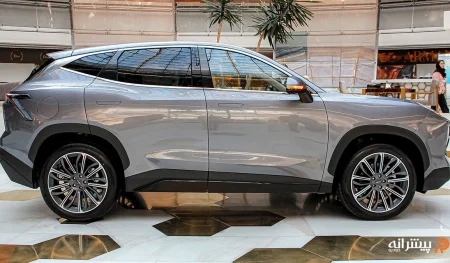 نمای کناری ماشین فیدلیتی XB1