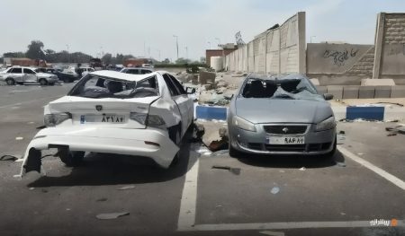 پرداخت خسارت ماشین های پارک شده در بندر شهید رجایی