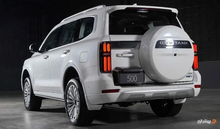 عقب ماشین تانک 500 هیبرید