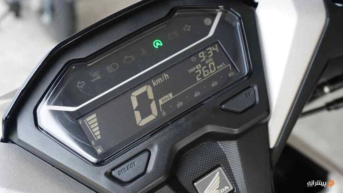 صفحه کیلومتر هوندا کلیک