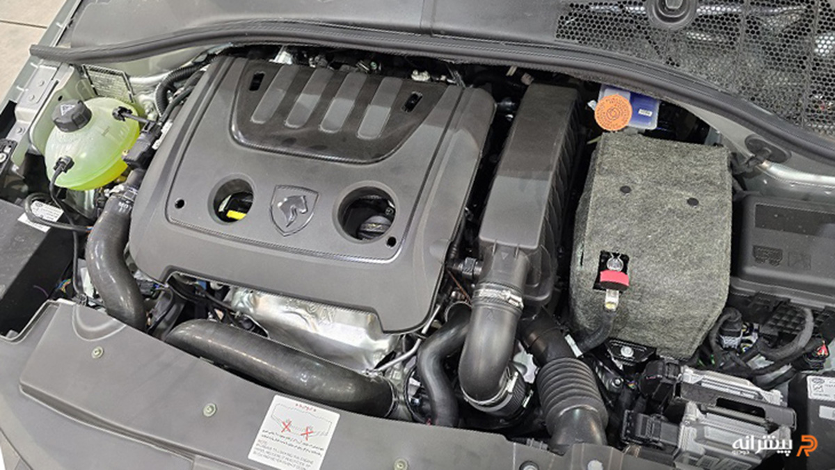 موتور تارا V4 توربو