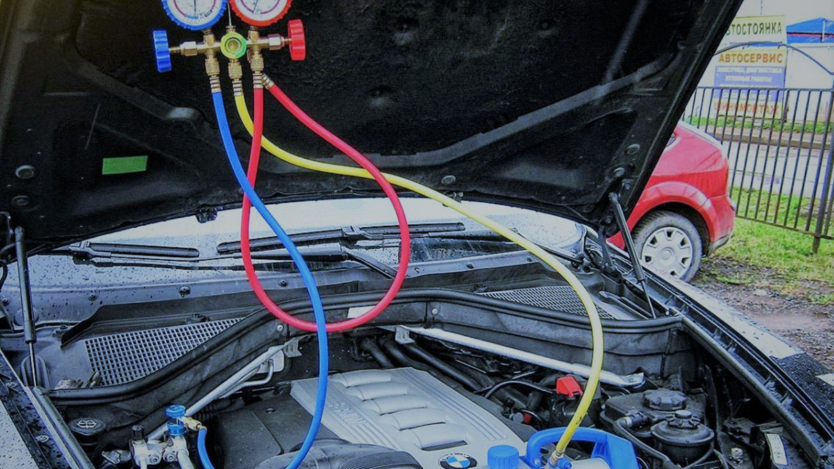 شارژ گاز کولر خودرو