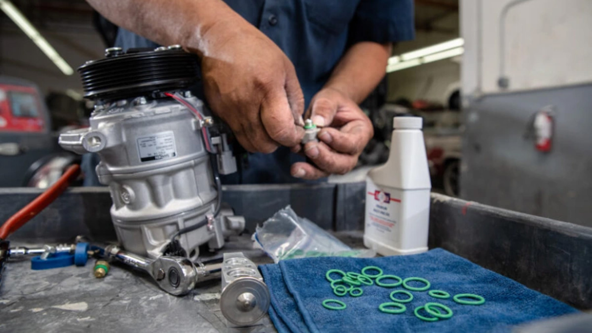 کمپرسور کولر ماشین