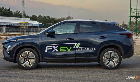 نمای کنار فونیکس fx برقی