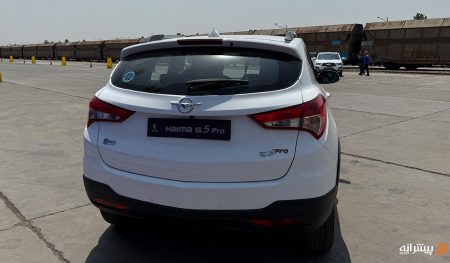 نمای عقب هایما s5 پرو