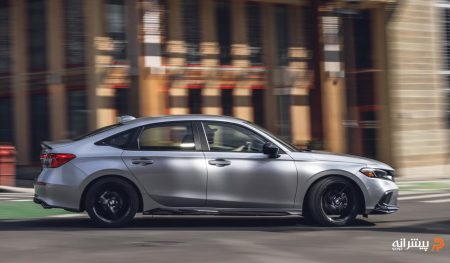 نمای کناری هوندا سیویک 2024