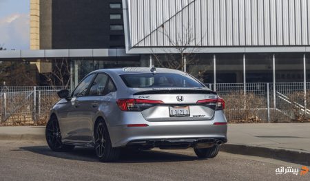 نمای عقب هوندا سیویک