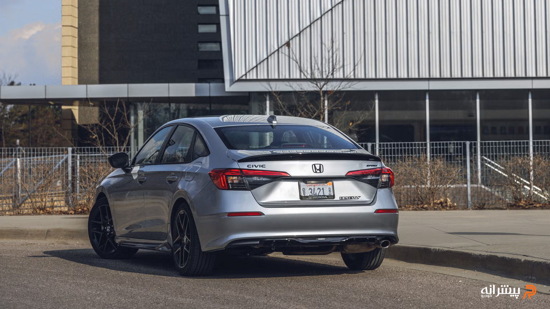 نمای عقب هوندا سیویک