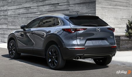 نمای عقب مزدا CX-30