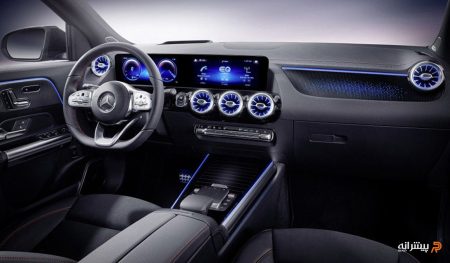 داشبورد مرسدس بنز EQA