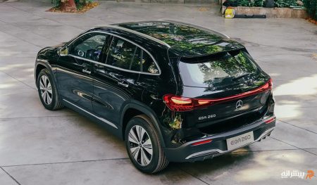 نمای عقبی مرسدس بنز EQA