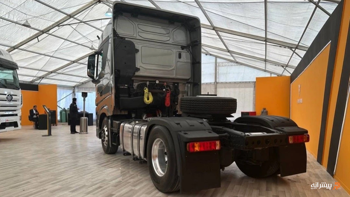 کشنده تک محور گروه بهمن - بایک ایکس ۹