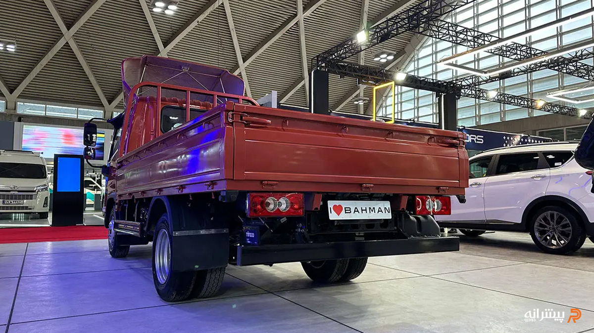 فضای بار کامیونت فورس F38