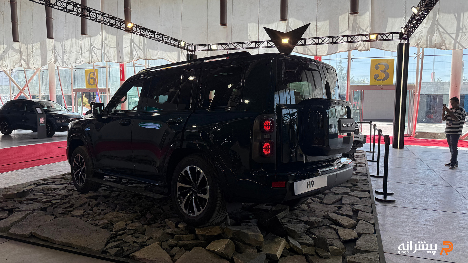نمای عقب هاوال H9