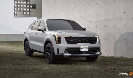 نمای جلویی کیا سورنتو ۲۰۲۵