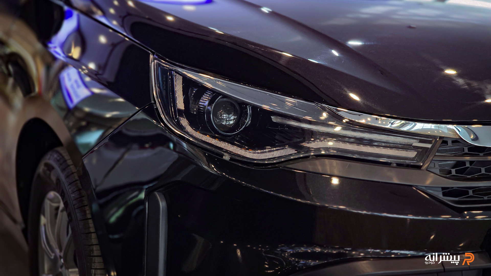 چراغ جلوی کی ام سی شدو