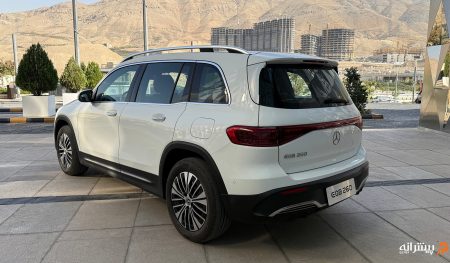 نمای پشتی مرسدس بنز EQB