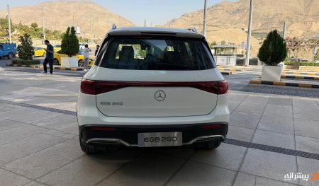 عقب ماشین بنز EQB