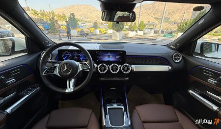 داشبورد مرسدس بنز EQB