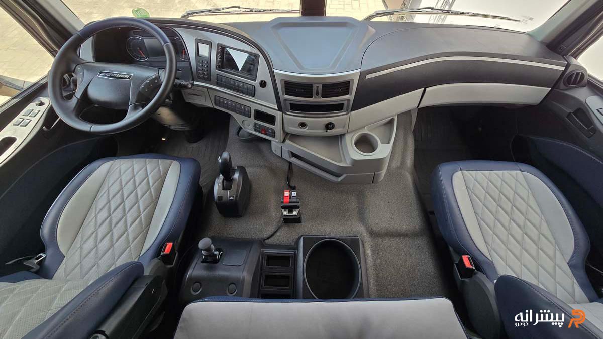 داخل کامیون باری امپاور BD460