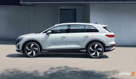 نمای کناری آئودی Q5 e-Tron