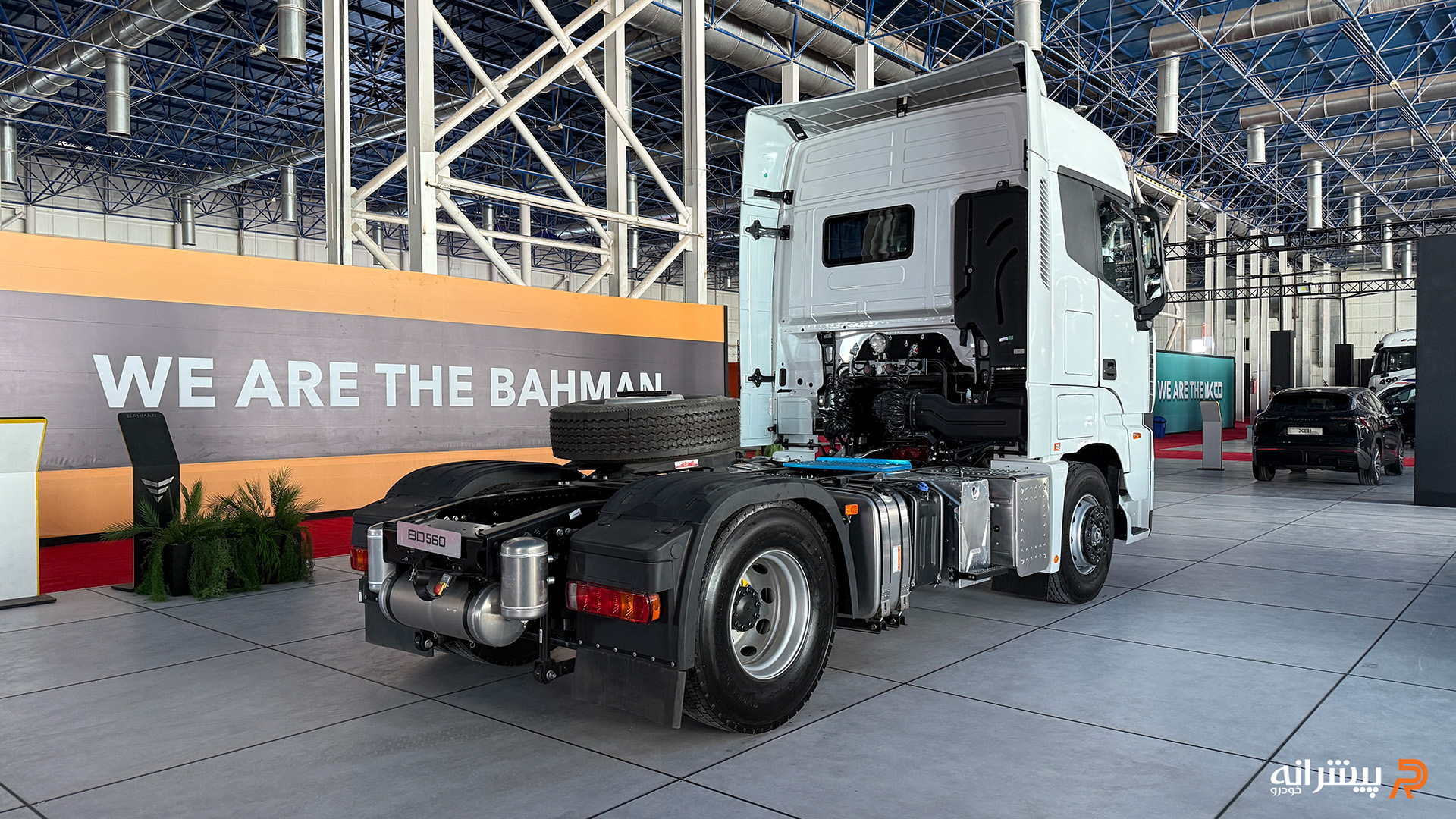 عقب کامیون کشنده امپاور ۵۶۰ بهمن دیزل