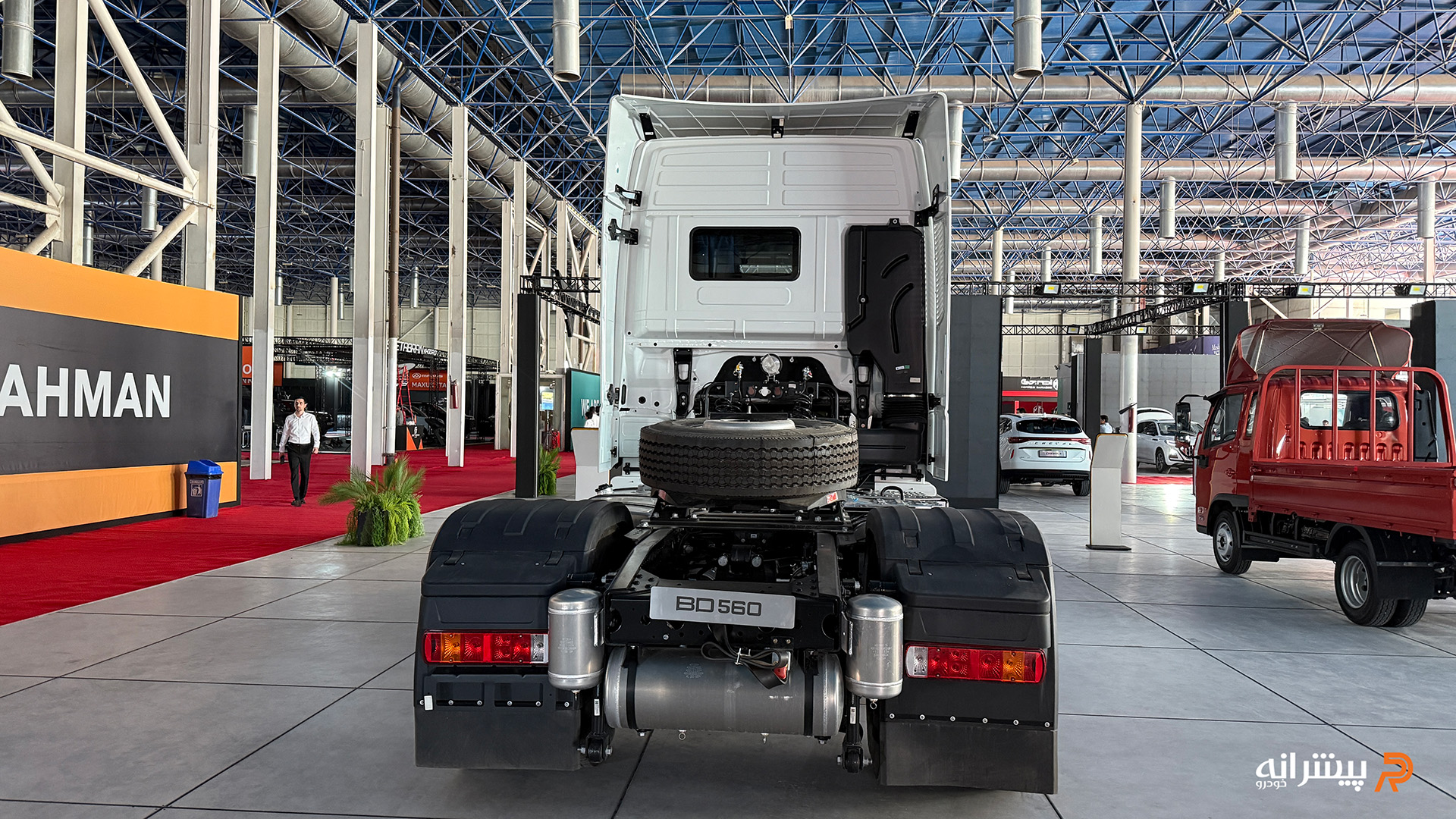 پشت کشنده تک محور امپاور ۵۶۰ گروه بهمن