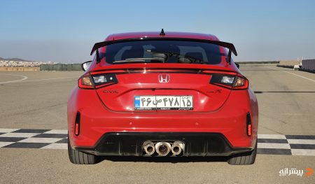 عقب ماشین هوندا سیویک تایپ R