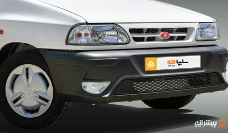 سپر جلو جدید وانت پراید ۱۵۱ ارتقا یافته