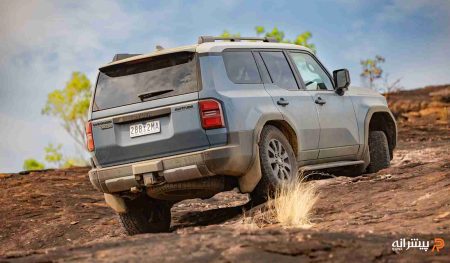 عقب پرادو ۲۰۲۵ وارداتی