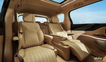 صندلی های ردیف عقب وویا دریم