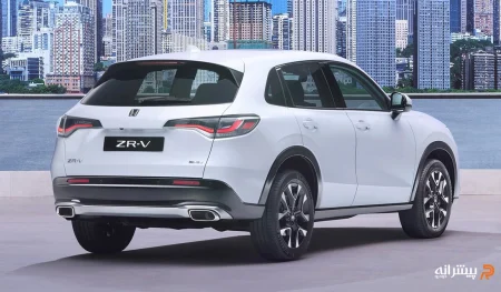 نمای عقب هوندا ZR-V