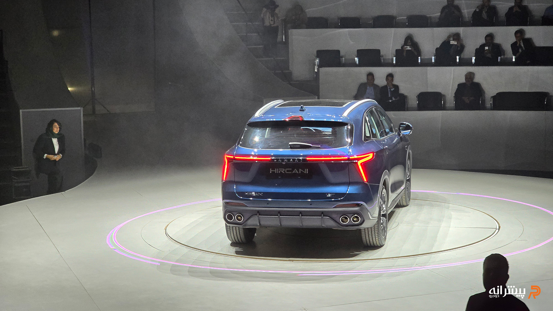 نمای عقب لاماری هیرکانی