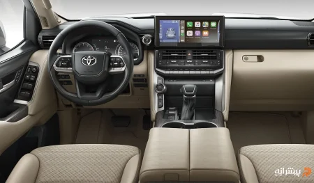 داشبورد تویوتا لندکروزر سری ۳۰۰