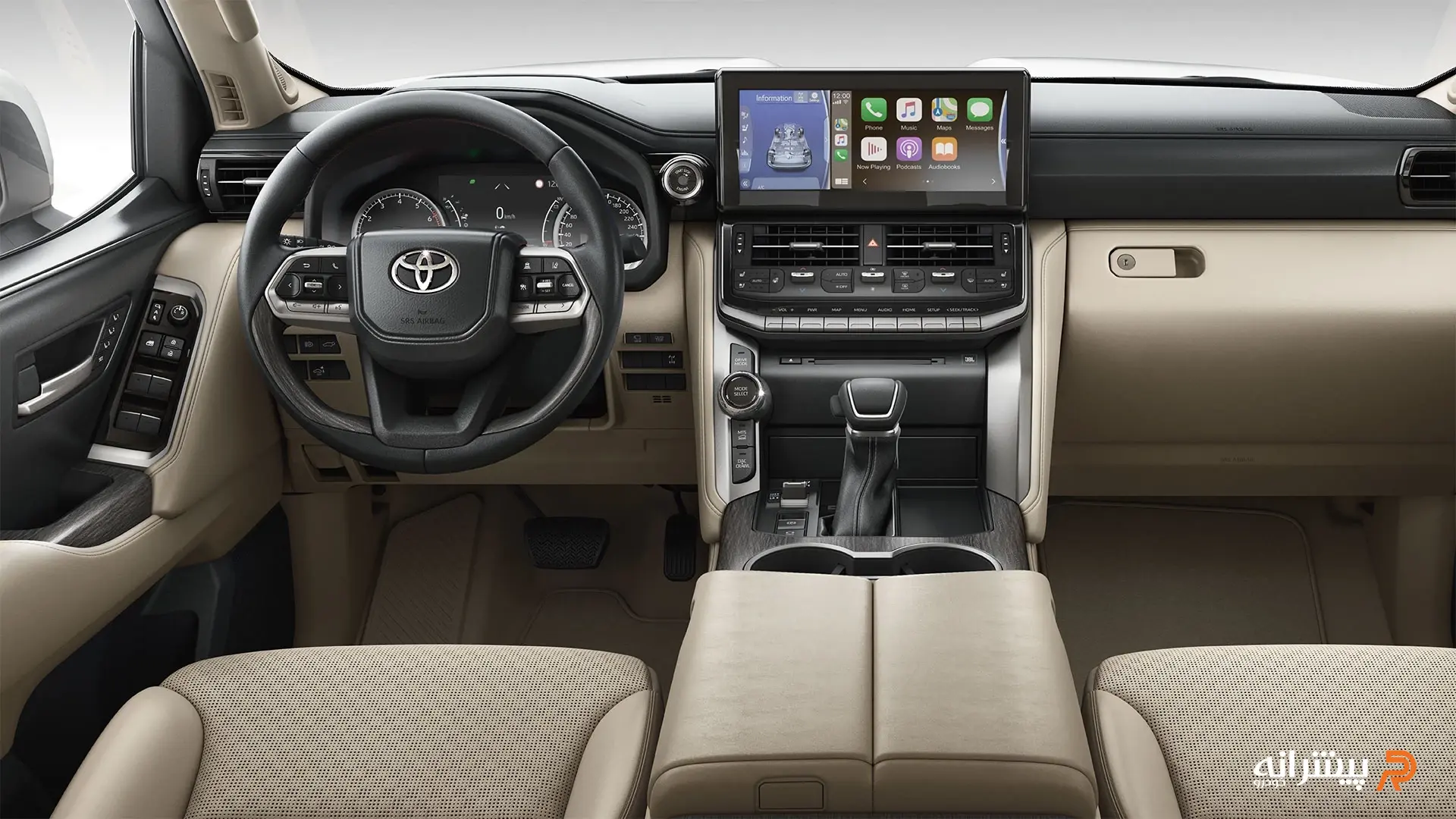 داشبورد تویوتا لندکروزر سری ۳۰۰