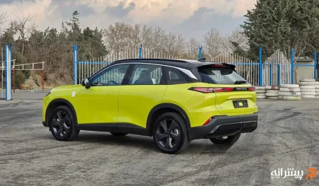 نمای کناری بایک بیجینگ X55