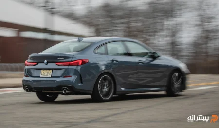 نمای عقب بی ام و 225L