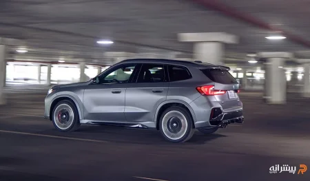 نمای کناری بی ام دبلیو X1