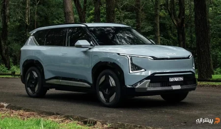 نمای جلوی کیا EV5