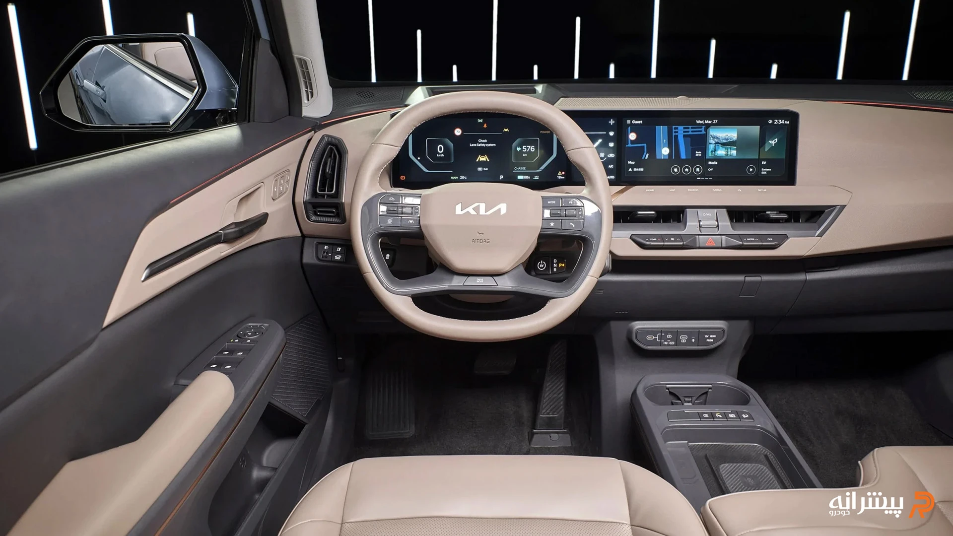 داشبورد کیا EV5