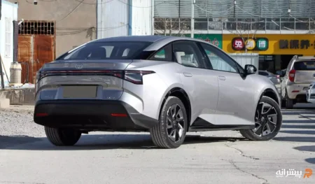 نمای پشتی تویوتا BZ3