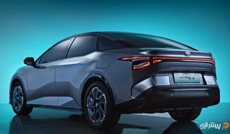 نمای عقبی تویوتا BZ3