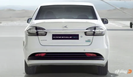 نمای عقب کی ام سی ایگل هیبریدی