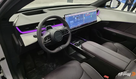 داشبورد ماشین مزدا EZ60 هیبرید آفتاب خودرو