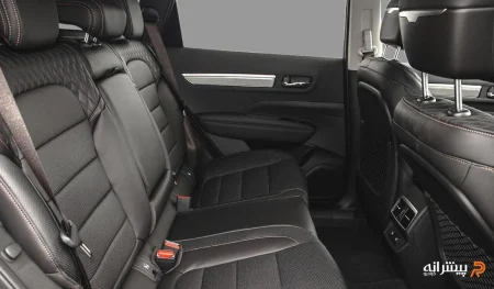 صندلی های ردیف عقب رنو کولیوس