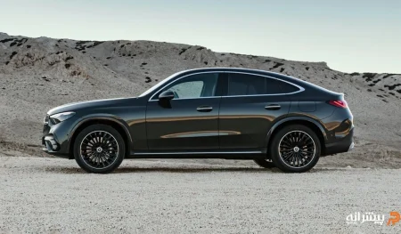نمای کناری مرسدس بنز GLC 200