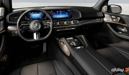 داشبورد مرسدس بنز GLS 450