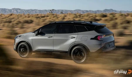 نمای کناری کیا اسپورتیج 2026
