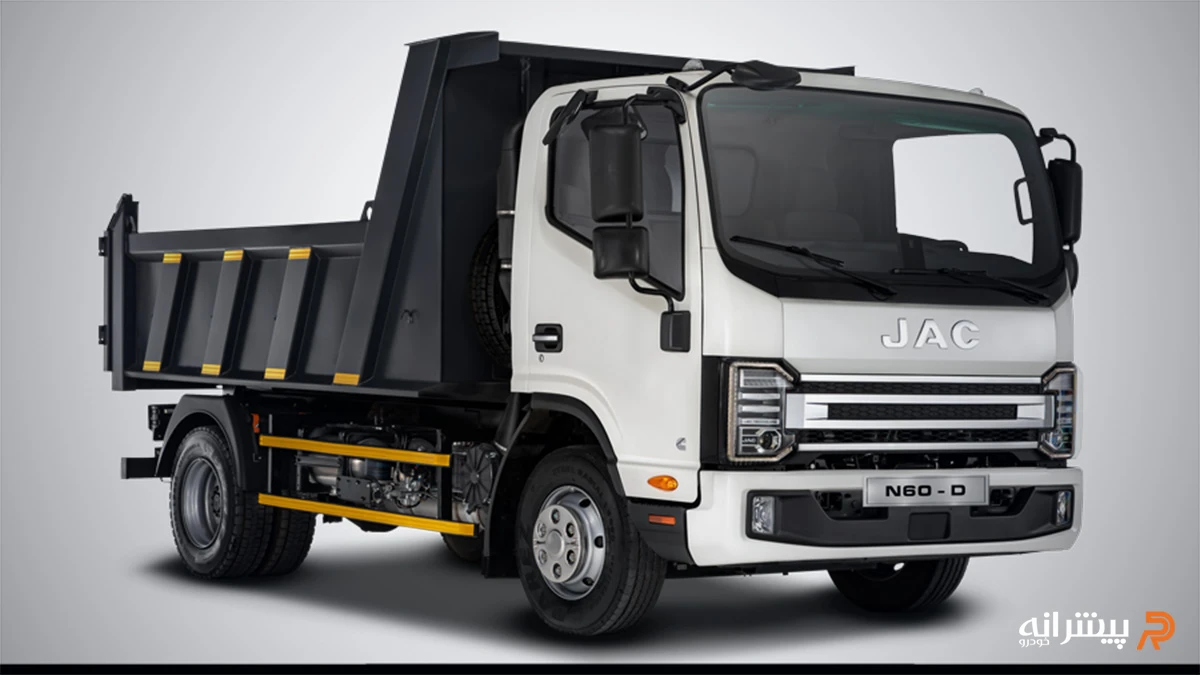 کامیونت کمپرسی ۶ تن جک آرین دیزل JAC N60 D